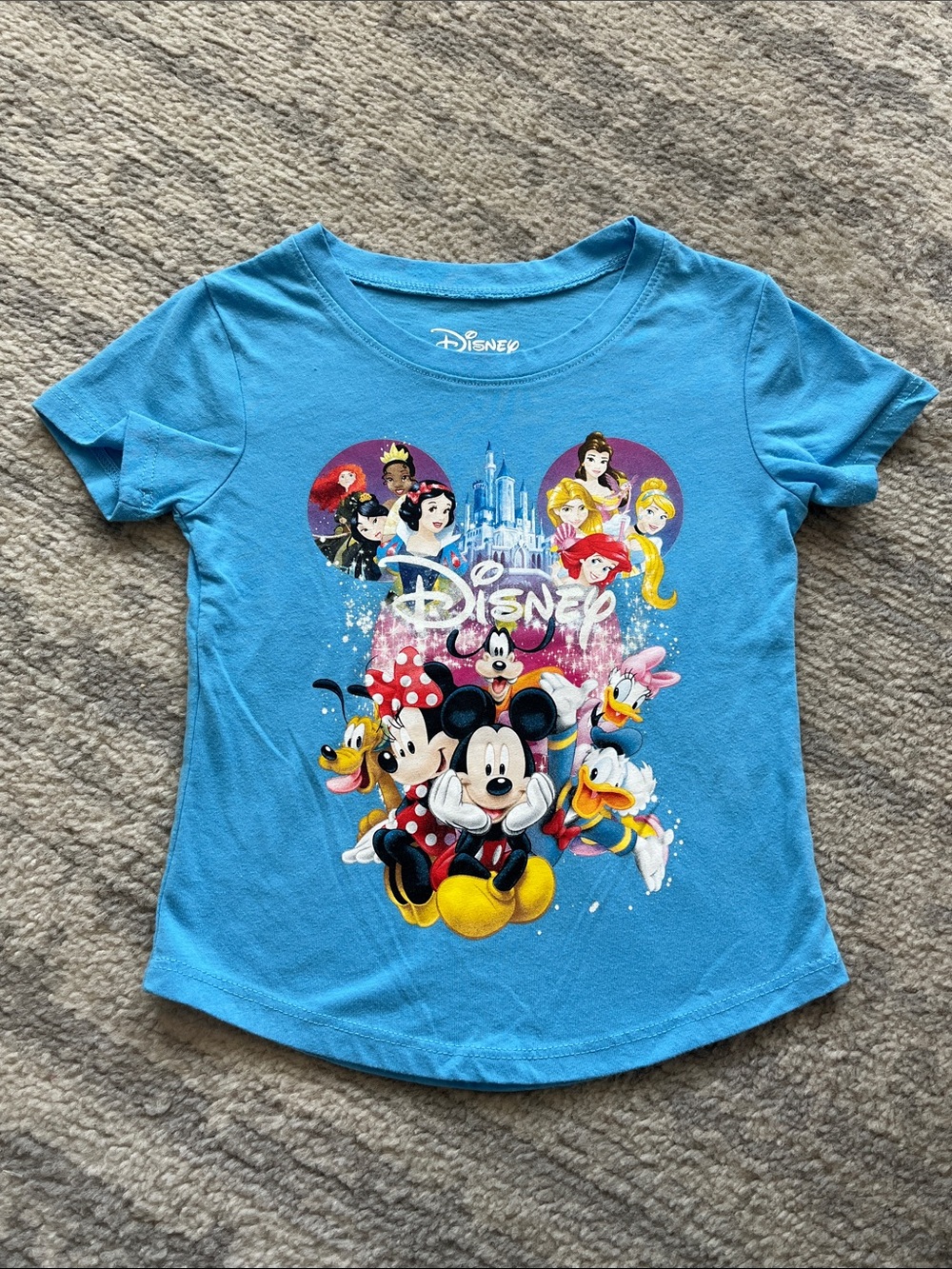 Disney Short Sleeve Mickey & Princesses Tee